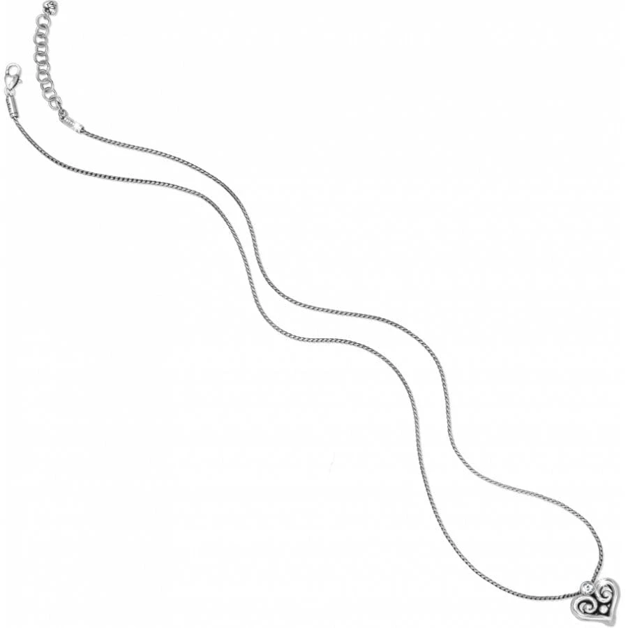 Alcazar Heart Badge Clip Necklace 5 Alcazar Heart Badge Clip Necklace - Image 3