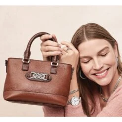 Alessa Small Satchel 9 Alessa Small Satchel -Fashion Accessories Store alessa small satchel bourbon 3 8109145a 75a2 480b 895f 9661990ead41