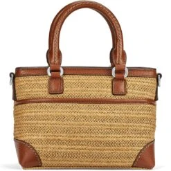 Alessa Straw Satchel 8 Alessa Straw Satchel -Fashion Accessories Store alessa straw satchel natural bourbon 2