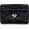 B Wishes Card Case -Fashion Accessories Store b wishes card case black 0