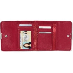 Barbados Double Flap Wallet -Fashion Accessories Store barbados double flap wallet lipstick 2 a4280e35 3565 4530 8f4c 08a292b6c08a