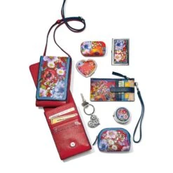 Blossom Hill Rouge Heart Compact Mirror -Fashion Accessories Store blossom hill rouge heart compact mirror poppy 2