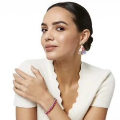 Blossom Hill Rouge Skinny Bangle -Fashion Accessories Store blossom hill rouge skinny bangle lavender 2