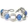Blue Moon Link Bracelet 2 Blue Moon Link Bracelet -Fashion Accessories Store blue moon link bracelet silver blue 0