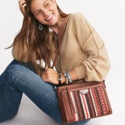 Cate Cross Body Organizer -Fashion Accessories Store cate cross body organizer bourbon 5