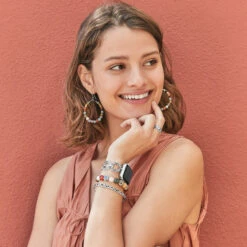 Contempo Linx Watch Band -Fashion Accessories Store contempo linx watch band silver 5