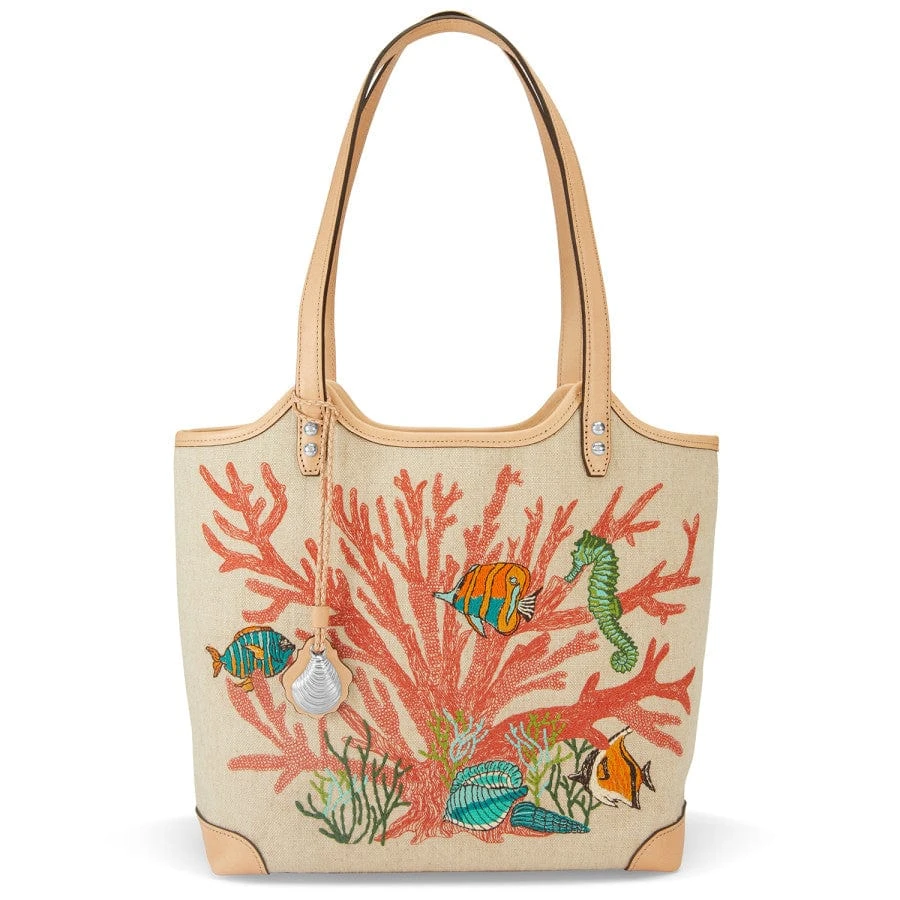 Coral Tote 3 Coral Tote