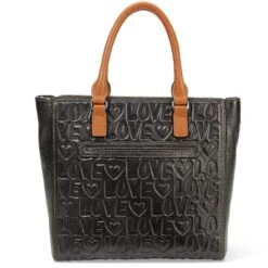 Deeply In Love Hand-Held Tote -Fashion Accessories Store deeply in love hand held tote black 2 28caa88d aa36 472a a9a4 2127ebcf2420