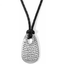 Fashion Accessories Store 20 Elan Long Leather Necklace