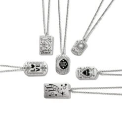 Emblem Mom Necklace 9 Emblem Mom Necklace -Fashion Accessories Store emblem mom necklace silver 3