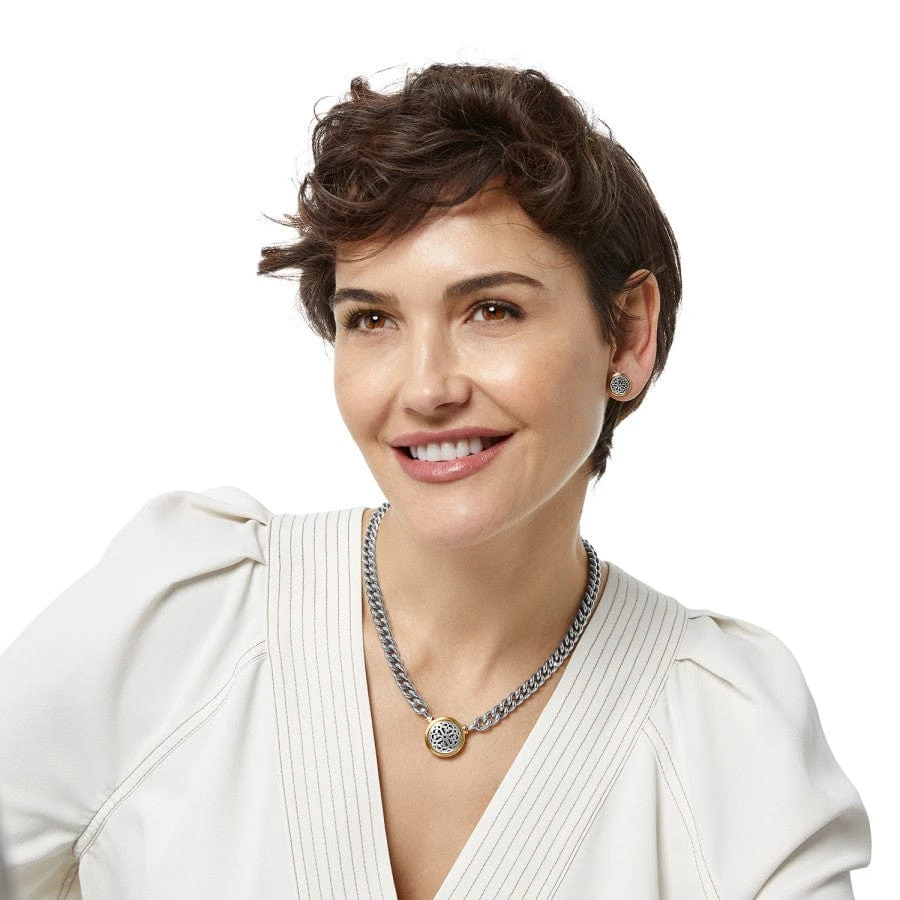 Ferrara Two Tone Necklace 6 Ferrara Two Tone Necklace - Image 4