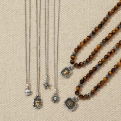 Ferrara Virtue Amore Petite Necklace -Fashion Accessories Store ferrara virtue amore petite necklace silver 2