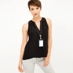 Floating Heart Badge Clip Necklace -Fashion Accessories Store floating heart badge clip necklace silver gold 3 0fcdf4c1 0175 44e0 ae0e 8f80fee437f6