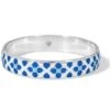 Florabella Round Bangle -Fashion Accessories Store florabella round bangle silver blues 0 37eb9fee 963f 4553 96fd 4a87cb1a00ad