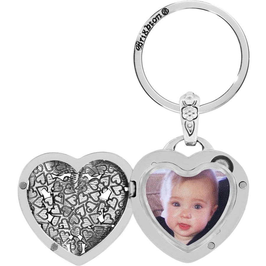 Floral Heart Key Fob 4 Floral Heart Key Fob - Image 2