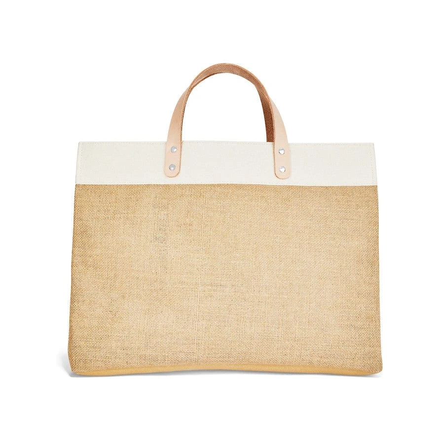 Garden Spots East West Burlap Tote 4 Garden Spots East West Burlap Tote - Image 3