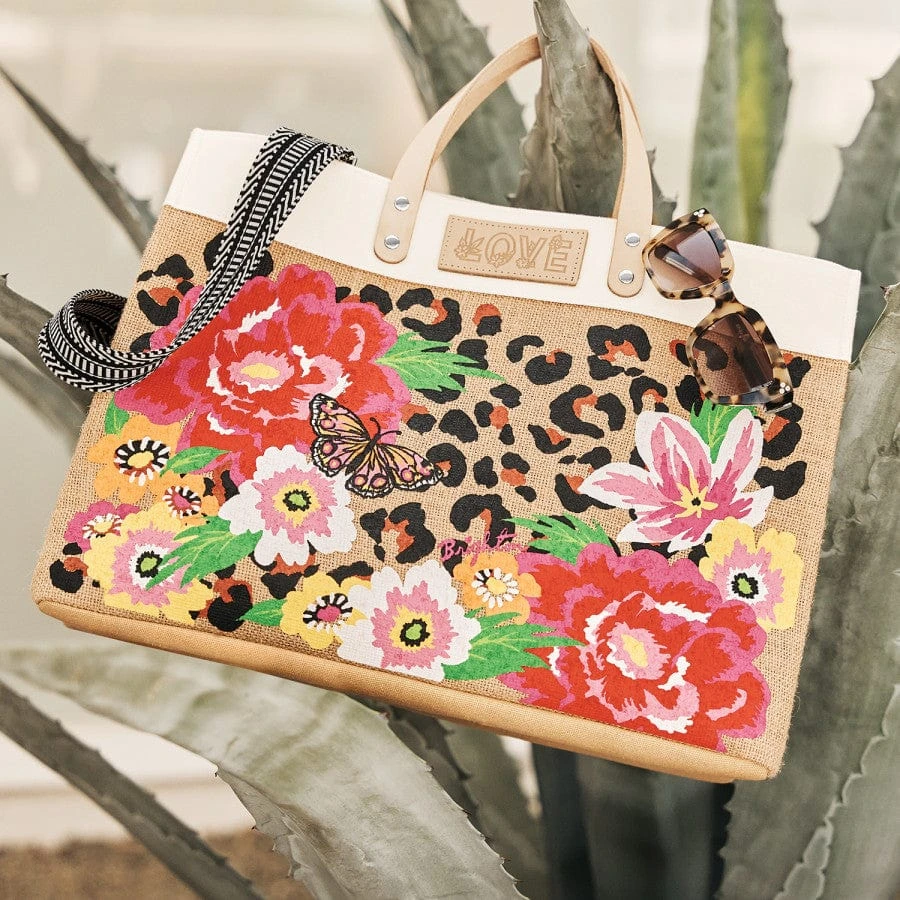 Garden Spots East West Burlap Tote 7 Garden Spots East West Burlap Tote - Image 6