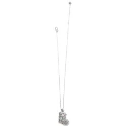 Give Love Peace Necklace -Fashion Accessories Store give love peace necklace silver 2