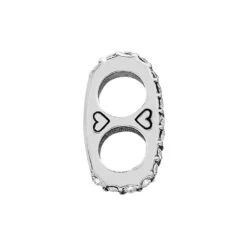 Glitter Double Spacer -Fashion Accessories Store glitter double spacer silver 1 738411d1 a6c7 43ff 848f 1ff0eddbdfe2