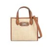 Harlow Straw Small Tote 2 Harlow Straw Small Tote -Fashion Accessories Store harlow straw small tote natural luggage 0