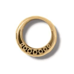 Inner Circle Double Ring -Fashion Accessories Store inner circle double ring gold 1