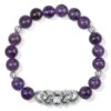 Interlok Lustre Amethyst Stretch Bracelet -Fashion Accessories Store interlok lustre amethyst stretch bracelet purple 0 83900877 6160 401c b70d e529fabad9a7