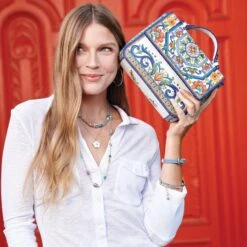 La Farfalla Emilia Flap Bag -Fashion Accessories Store la farfalla emilia flap bag white multi 4