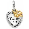 Lucky Twirl Heart Charm -Fashion Accessories Store lucky twirl heart charm silver gold 0 57401787 8c4f 4f2e a894 649632c45874