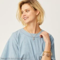 Luxe Link Charm Bracelet -Fashion Accessories Store luxe link charm bracelet gold 2 cb5929e5 6c7d 4123 9a19 c386b2d0fbf4