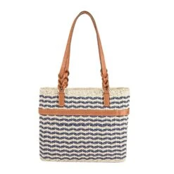 Magnolia Straw Tote 8 Magnolia Straw Tote -Fashion Accessories Store magnolia straw tote natural luggage 2