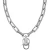 Maria Link Charm Necklace -Fashion Accessories Store maria link charm necklace silver 0 e1decb07 60e5 4ea3 8dcb 1fc2e6b9302b