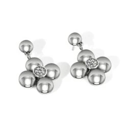 Fashion Accessories Store -Fashion Accessories Store meridian olympia post drop earrings silver 1