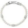 Meridian Petite Pearl Bracelet 2 Meridian Petite Pearl Bracelet -Fashion Accessories Store meridian petite pearl bracelet silver white 0 1d66d00c 114a 4d05 b9a2 426a1df581b8