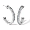 Meridian Zenith Medium Hoop Earrings -Fashion Accessories Store meridian zenith medium hoop earrings silver 0 2881f2d2 958f 4256 9e76 e3afba8c3473