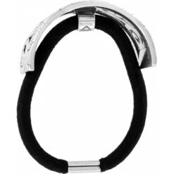 Mingle Ponytail Holder -Fashion Accessories Store mingle ponytail holder silver 1