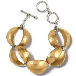 Mystic Moon Link Bracelet -Fashion Accessories Store mystic moon link bracelet gold silver 2