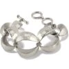 Mystic Moon Link Bracelet -Fashion Accessories Store mystic moon link bracelet silver 0