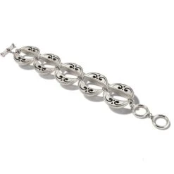 Mystic Moon Link Bracelet -Fashion Accessories Store mystic moon link bracelet silver 1
