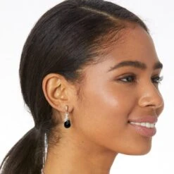 Neptune's Rings Black Agate Teardrop Earrings -Fashion Accessories Store neptune s rings black agate teardrop earrings black 2 d19baabc deb9 459d b06a 91a0fd13130e