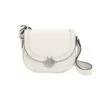 Paradiso Shell Mini Flap Bag -Fashion Accessories Store paradiso shell mini flap bag white 0