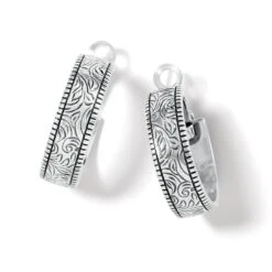 Romanza Medium Hoop Earrings