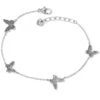 Solstice Butterfly Anklet -Fashion Accessories Store solstice butterfly anklet silver 0