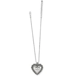 Sonora Bold Heart Necklace -Fashion Accessories Store sonora bold heart necklace silver 2 d5f2da51 1332 4302 90c5 5e065d420ea8