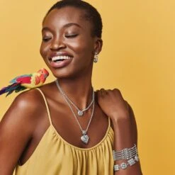 Sonora Heart Necklace -Fashion Accessories Store sonora heart necklace silver 2 b25f1f64 9ee1 41cb b2db b600950d981a