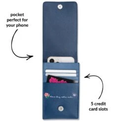 Trellis Blooms Phone Organizer -Fashion Accessories Store trellis blooms phone organizer multi 1