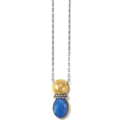 Venus Necklace -Fashion Accessories Store venus necklace gold blue 0