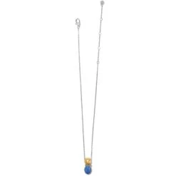 Venus Necklace -Fashion Accessories Store venus necklace gold blue 1