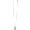 Venus Necklace -Fashion Accessories Store venus necklace silver light pink 1