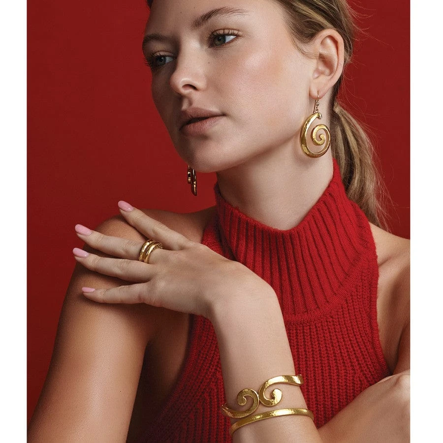 Versailles Garden French Wire Earrings 5 Versailles Garden French Wire Earrings - Image 3