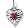 Vibrant Heart Amulet -Fashion Accessories Store vibrant heart amulet silver red 0 8da16bfa 9dbc 4c31 9247 d619d8ee0edb